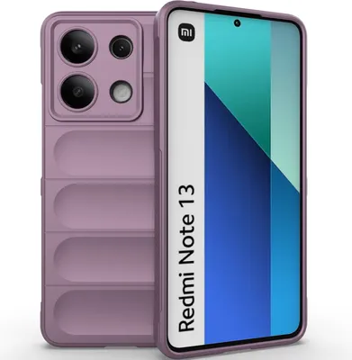 Produktbild von Handyhülle für Xiaomi Redmi Note 13 4G Weich TPU Silikon Stossfest Anti-rutsch Hülle Lila