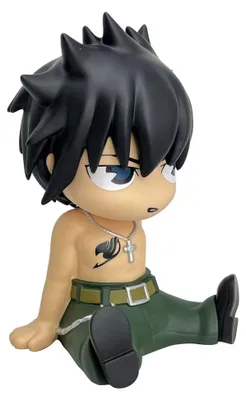 Produktbild von Plastoy Fairy Tail Spardose Grey 18 cm