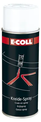 Produktbild von E-Coll Kreidespray 400ml weiß , 4317784425544