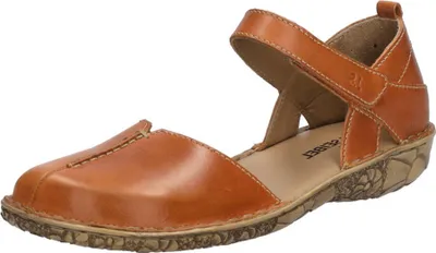 Produktbild von Josef Seibel Damen Sandale Leder geschlossen Klettverschluss 79542 Rosalie 42, Größe:40 EU, Farbe:Orange