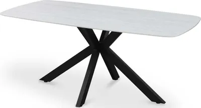 Produktbild von Esstisch Apollo | 180 x 90 x 76 cm | Stein / Grau