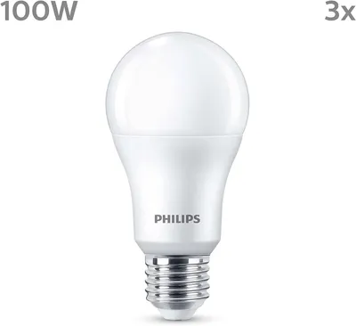 Obrázok produktu pre Philips 8719514451339, 13 W, 100 W, E27, 1521 lm, 15000 h, Studená biela
