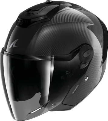Obrázek produktu pro Shark Rs Jet Carbon Blank Jet Helma Black XS Black XS