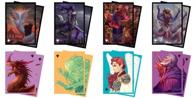 Produktbild von 100 Ultra Pro MtG Magic Sleeves - Commander Masters (66x91mm)