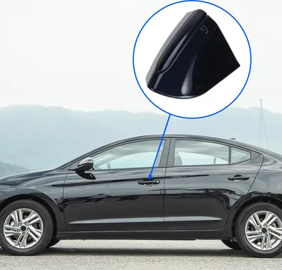Image de Capuchon D'Extrémité De Poignée De Porte Avant Gauche Pour Ford Mondeo Edge Taurus 2013-2020 Abs Bleu 1 Pièce