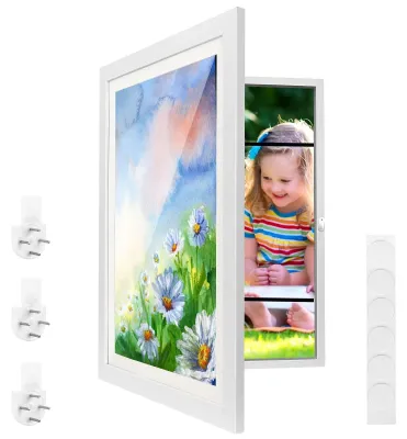 Image de Solidchoice - Cadre photo pour enfants, format A3, avec ouverture sur le devant pour les dessins et les œuvres d'art