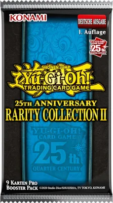 Produktbild von Yu-Gi-Oh! - 25. Jahrestag Rarity Collection 2 Booster - DE