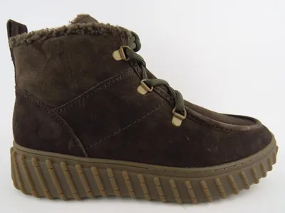 Produktbild von Paul Green Velour mocca Boots Braun : 40.5
