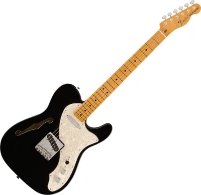 Zdjęcie produktu dla Fender Vintera II 60s Telecaster Thinline MN Black Gitara elektryczna