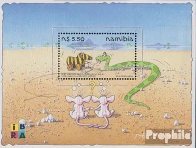 Produktbild von Briefmarken Namibia - Südwestafrika 1999 Mi Block48 (kompl.Ausg.) postfrisch Briefmarkenausstellung