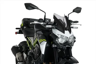 Produktbild von Windschild Puig New Generation Sport 330 x 230 mm mit ABE für Kawasaki Z900, Z900SE Bj. 2020 - 2024