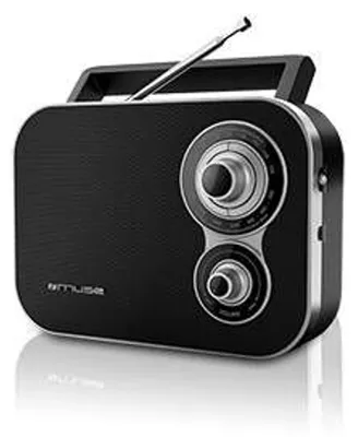 Produktbild von Muse M-051 R, Tragbar, Digital, FM, MW, Schwarz, Drehregler, 1,5 V