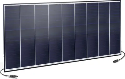Produktbild von esotec monokristallines Solarmodul, 125Wp, 30,5V, MC4, wetterfest, 131075
