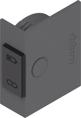 Produktbild von BLUM SERVO-DRIVE Schalter für AVENTOS, symmetrisch, Kunststoff tiefgrau