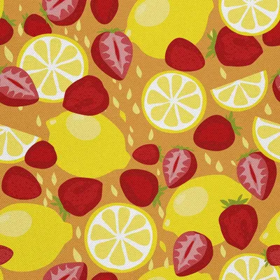 Image de OUTDOOR DÉCORDS OXFORD - Motif citrons et fraises