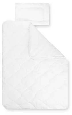 Produktbild von Julius Zöllner 4-Jahreszeiten Kindersteppbett-Set Duo-Decke & Kissen 100x135cm