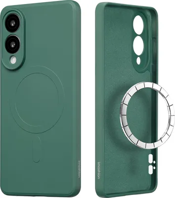 Image de imoshion Color Backcover avec MagSafe pour le Samsung Galaxy S25 Edge - Vert foncé