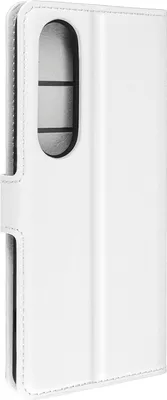 Obrázek produktu pro Avizar, pouzdro z umělé kůže se sloty na karty pro Sony Xperia 1 VI, bílé