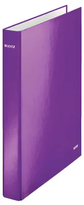 Produktbild von Zakladač 2-krúžkový Leitz WOW laminovaný povrch 4cm purpurový