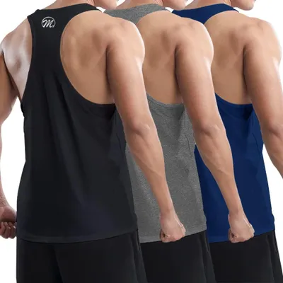 Produktbild von MEETWEE Tank Top Herren, Sportshirt Ärmellos Achselshirts Muskelshirt Unterhemd