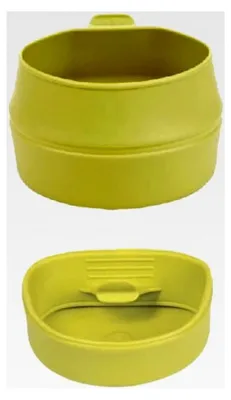 Produktbild von Set aus 2 faltbaren Kunststofftassen - 200ml Campingtassen