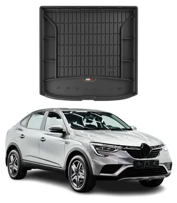 Image de Tapis de Coffre pour Renault Arkana 2019-2022 TPE Noir