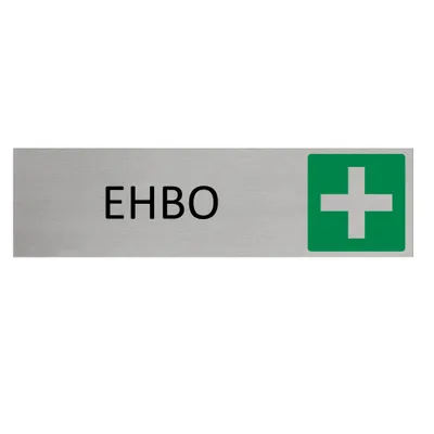 Produktbild von CombiCraft Aluminium Türschild mit EHBO  165x45mm