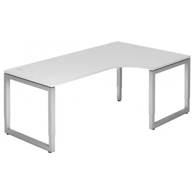 Produktbild von REGO 82 S - 200 x 120 höhenverstellbar Weiß/Silber