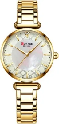 Produktbild von Elegante CURREN Damenuhr - Goldene Modeuhr für jeden Anlass KP14164