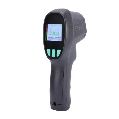 Obrázek produktu pro Přenosný měřič kvality vzduchu HCHO-TVOC, určený pro domácnosti, měří koncentraci CO2 a HCHO a je vybaven akustickým alarmem a elektrochemickým senzorem. Vhodný pro použití v domácnosti i v kanceláři