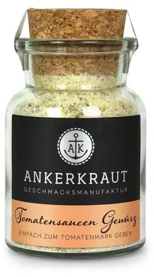 Immagine prodotto di Miscela di spezie per salsa di pomodoro Ankerkraut in barattolo di sughero 100g