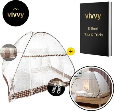 Image de Lit de camping 2 en 1, 200 x 145 x 120 cm, multifonctionnel