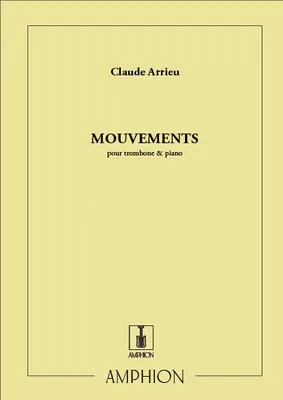 Produktbild von Mouvements für Posaune und Klavier