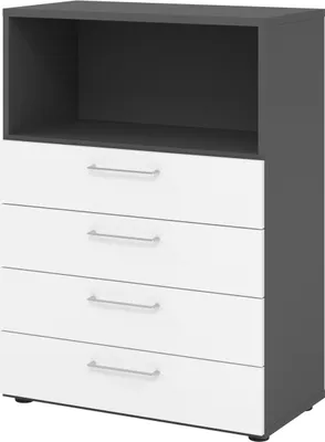 Produktbild von Hammerbacher Regal 3OH 4Schübe gp/ws 4032062309186