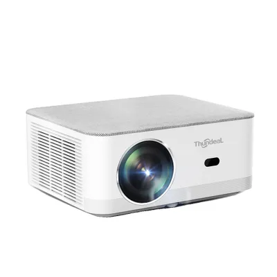Image de Mini projecteur portable, résolution FHD 1080P, connectivité WiFi, version Android
