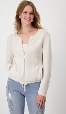 Produktbild von Monari GmbH (59) Strickjacke, sandshell 130 130 44