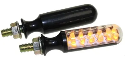 Immagine prodotto di Indicatori di direzione LED per motocicletta AKA nero chiaro
