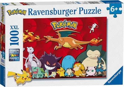 Produktbild von Ravensburger Pokemon 100 XXL, 100 Stück(e), Cartoons, 6 Jahr(e)