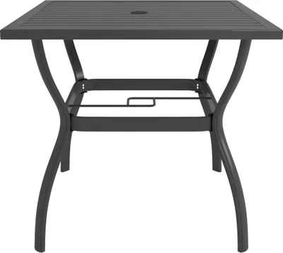 Obrázek produktu pro vidaXL Zahradní stůl antracit 81,5x81,5x72 cm Ocel