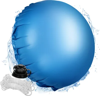 Immagine prodotto di Cuscino gonfiabile per piscina Vigevee, forma circolare, diametro 300 cm | Cuscino invernale per piscina | Copertura gonfiabile per piscina | Resistente al gelo fino a -25°C | Realizzato in PVC da 0,4 mm con valvola ad aria a spirale | Confezione da 1 pezzo