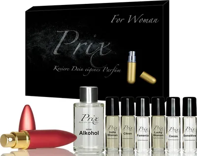 Produktbild von Prix Parfüm selber machen erwachsene Geschenk- Set Duft für DamenB08N2V5181
