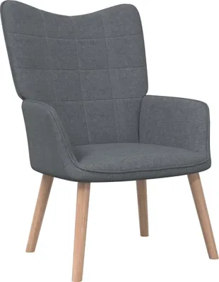 Produktbild von The Living Store Relaxsessel Dunkelgrau Stoff