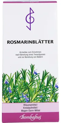 Produktbild von Bombastus Rosmarinblätter Rheumamittel / Kreislaufmittel / Magen-Darm-Mittel, 125 g Tee