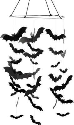 Produktbild von Gothic Fledermaus Mobile 45cm