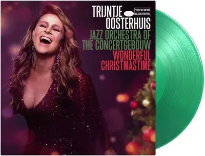 Produktbild von Trijntje Oosterhuis - Wonderful Christmastime (180g) (Limited Numbered Edition) (Translucent Green Vinyl) - - (Vinyl / Rock (Vinyl))