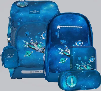 Produktbild von Beckmann Active Air FLX Galaxy Schulrucksack Set 6tlg.