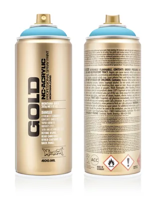 Produktbild von Montana Montana Gold Spraydose 400 ml Babyblau