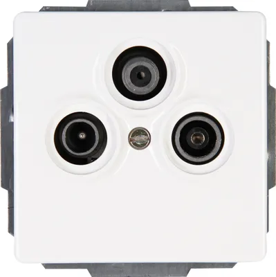 Immagine prodotto di Kopp 924829088, SAT + TV + radio, 1 modulo/moduli, bianco