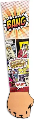 Produktbild von Pop Art-Tattoo-Ärmel-Kostümzubehör