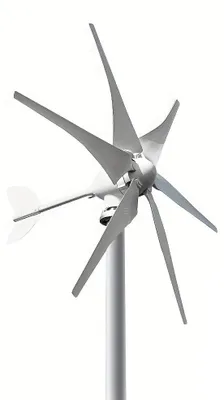Productafbeelding van Windmolen Generator - Windturbine - Windspinner - Windmolenbouwpakket - Draagbare Windgenerator